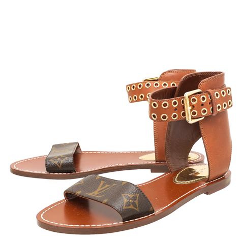 louis vuitton men's monogram sandals|Louis Vuitton passenger sandals.